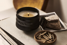 Buck Mason Candle Designed by Suede Projects 